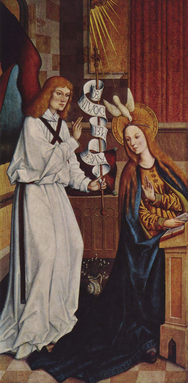 Altar of Eschacher, left wing, interior scene