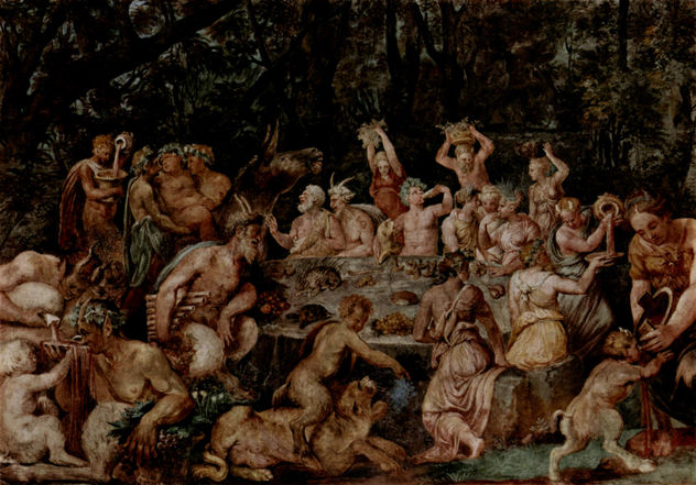 Bacanal, Detalle