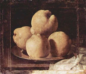 Quinces on a Tin Plate