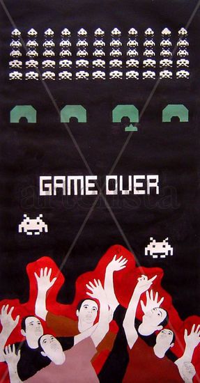 GAME OVER Etching Process