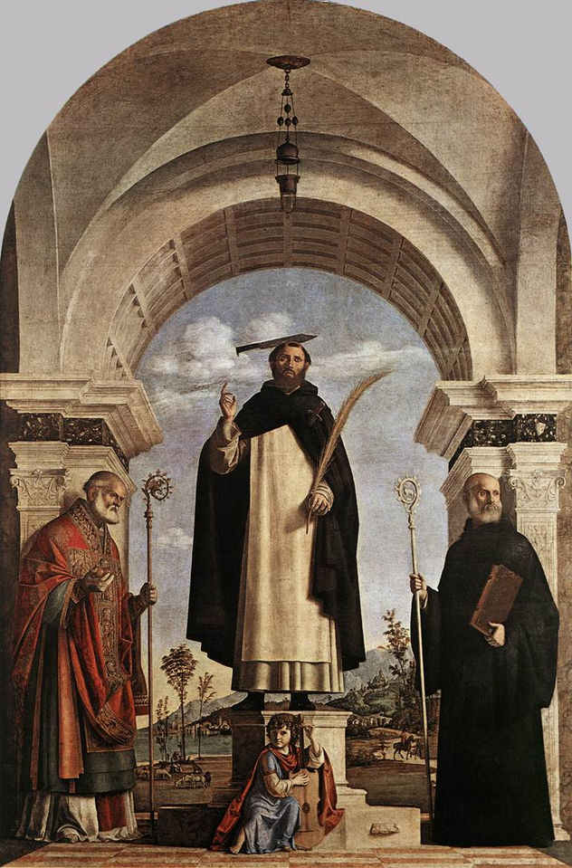 St Peter Martyr With St Nicholas Of bari