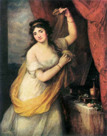 Retrato de una mujer 1795 