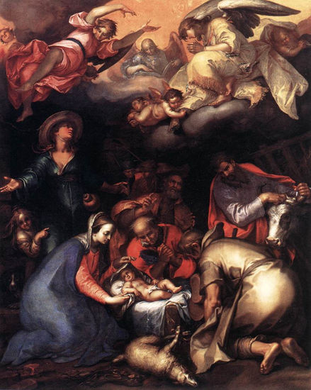 Adoration Of The Shepherds 