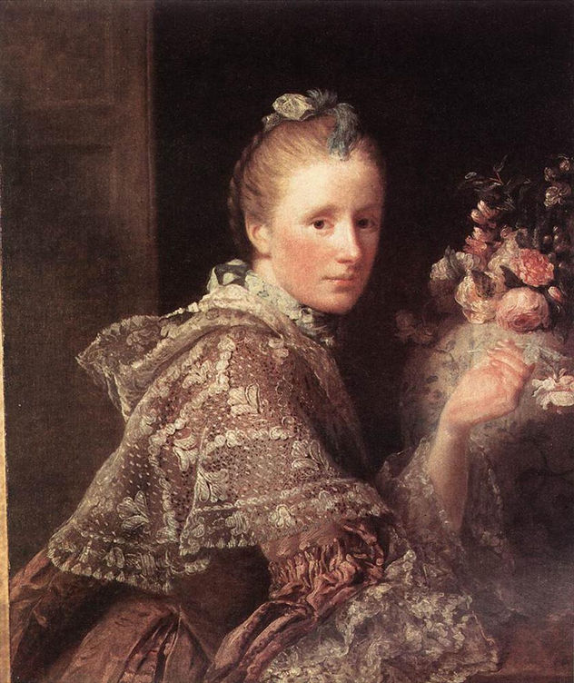 Retrato de la esposa del artista