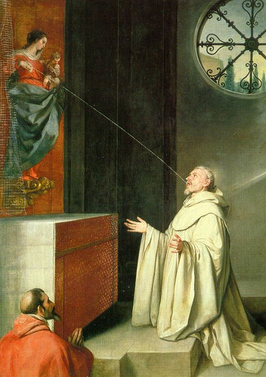 The Vision Of St Bernard 