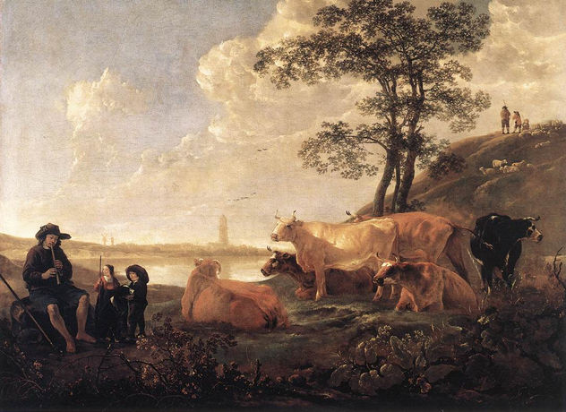 Paisaje cerca de Rhenen