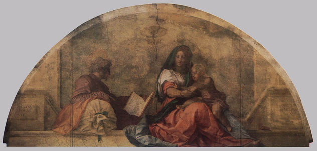 Madonna del sacco Madonna with the Sack WGA
