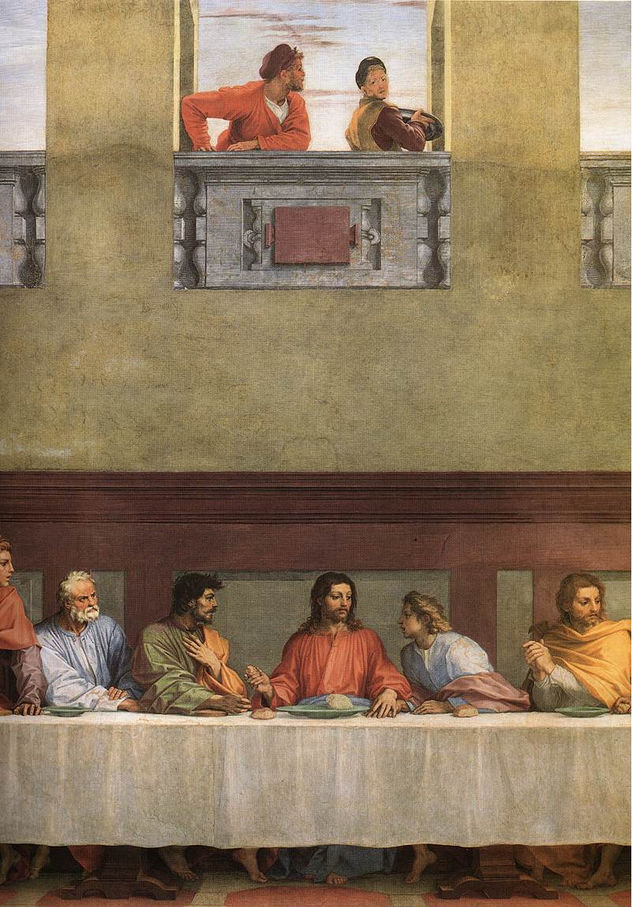 The Last Supper detail WGA