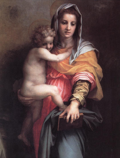 Madonna de las Arpías detalle WGA 