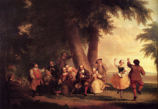 The Dance Of The Battery In The Presence Of Peter Stuyvesant 