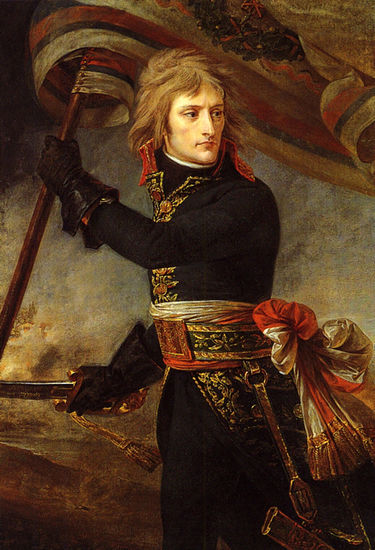 Bonaparte en el puente de Arcole 