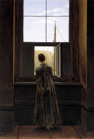 Woman At A Window 