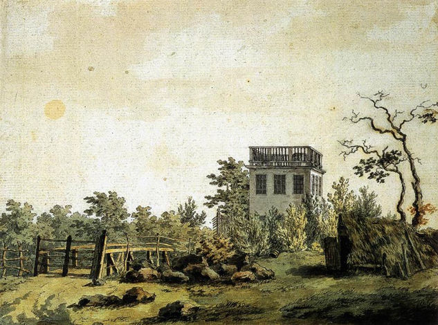 Landscape With Pavilion 