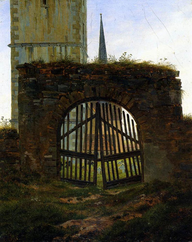La puerta del cementerio