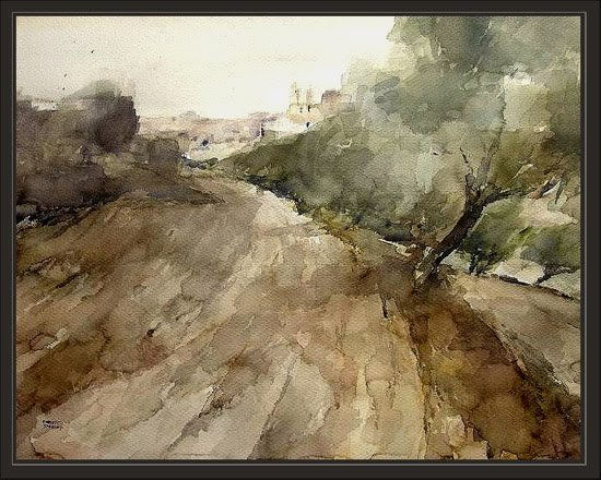 CAMPOS DE CINCTORRES Watercolour Paper Landscaping