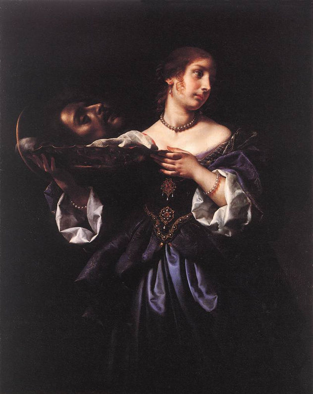 Salomé con la cabeza de San Juan Bautista