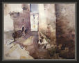 CALLE-PUEBLO-MAESTRAZGO-PAISAJES-ACUARELAS-PINTOR-ERNEST DESCALS