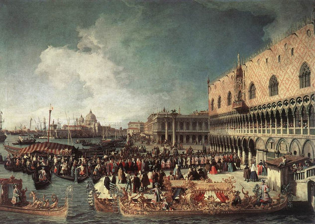 Reception Of The Ambassador In The Doges Palace 