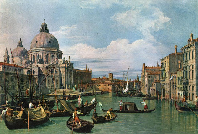 El Gran Canal y la Iglesia de la Salute