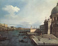 The Grand Canal at the Salute Church