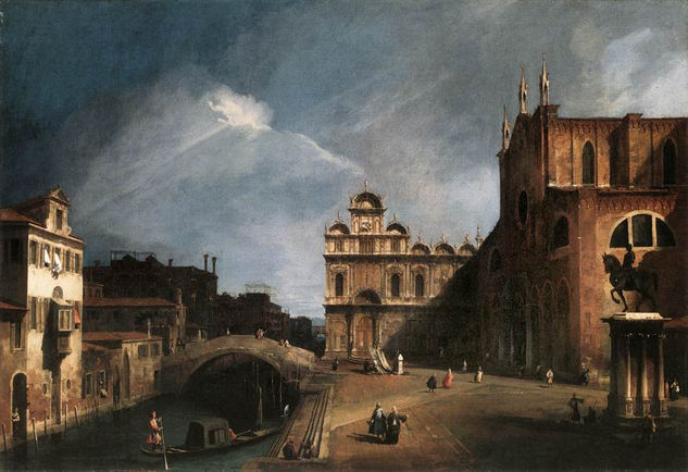 Santi Giovanni E Paolo And The Scuola Di San Marco 1726 