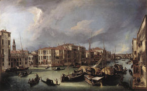 The Grand Canal...