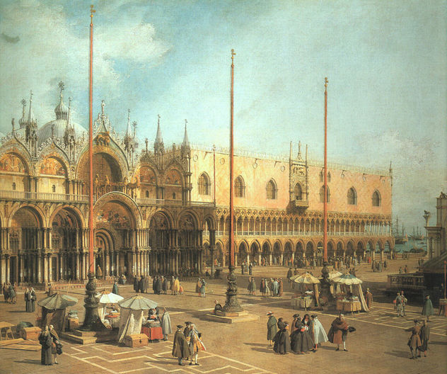 Piazza San Marco mirando al sureste