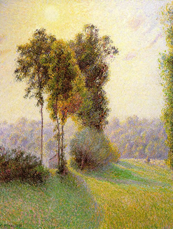 Atardecer en St. Charles Eragny 1891