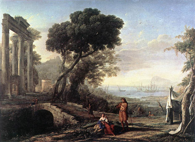 Paisaje costero italiano WGA
