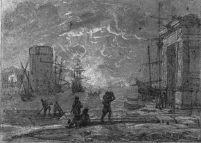 Harbour Scene WGA