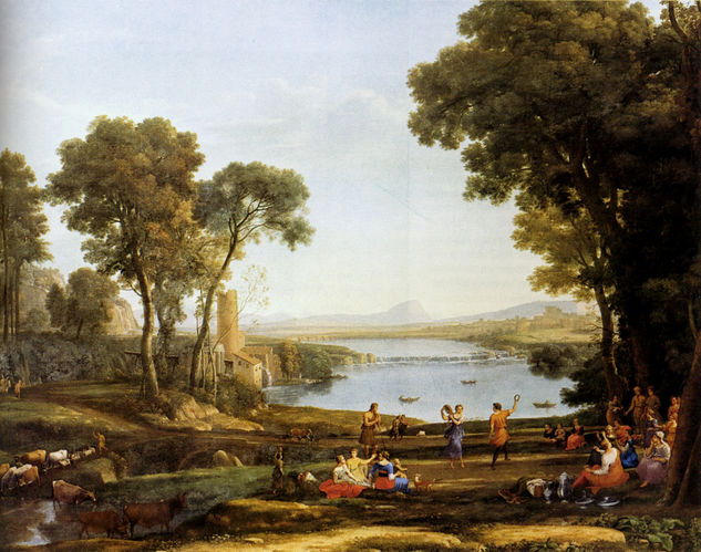 Landscape With The Marriage Of Isaac And Rebekah 