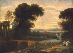 Landscape with the...