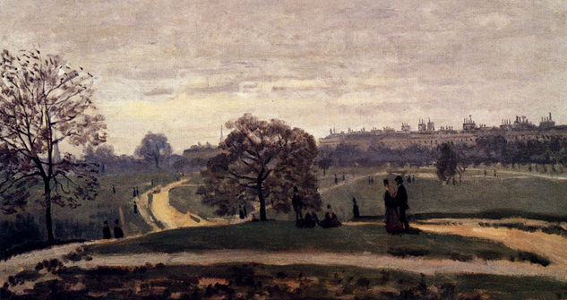 Hyde Park London 1871 