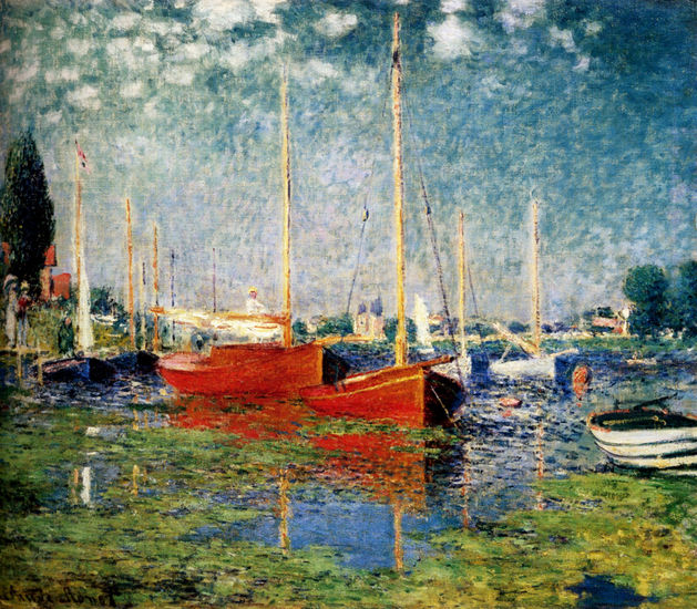 The Red Boats Argenteuil 