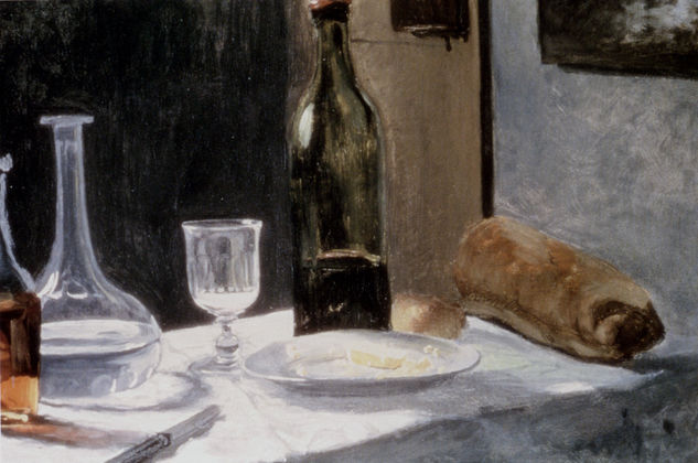 Still Life With Bottles 