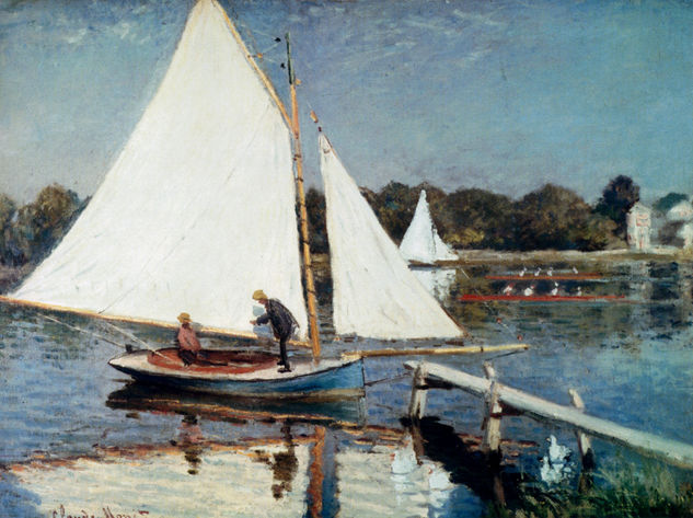 Sailing At Argenteuil 