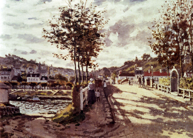 The Seine At Bougival 