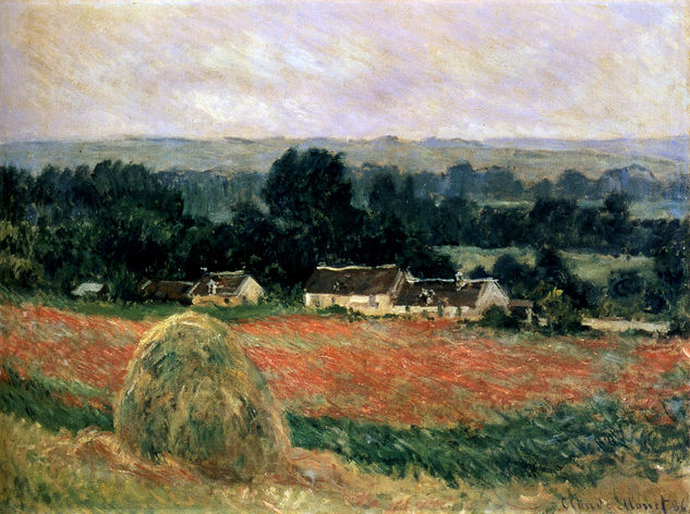 Montículo en Giverny 1886 