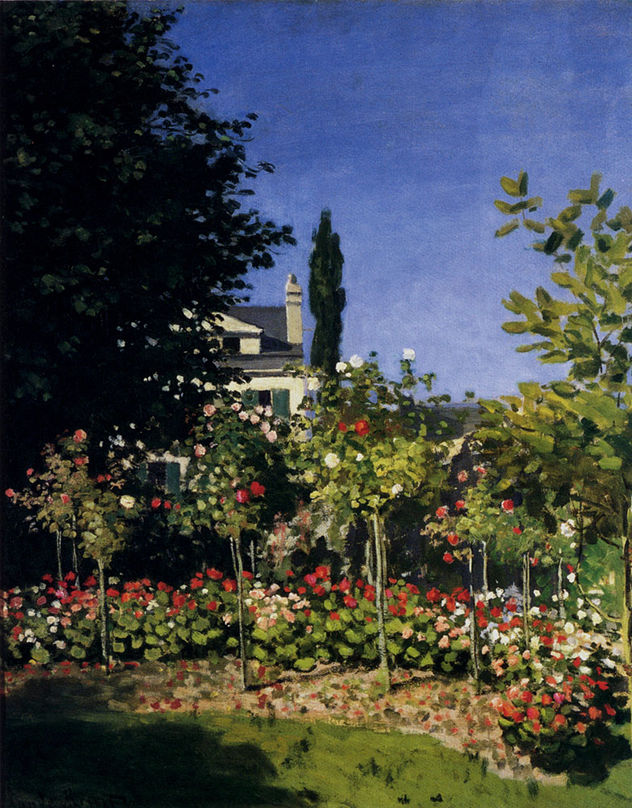 Garden In Flower At Sainte Adresse