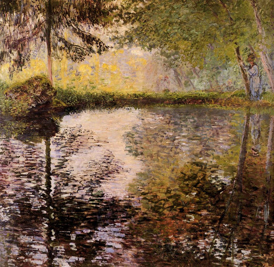 Pond At Montgeron 