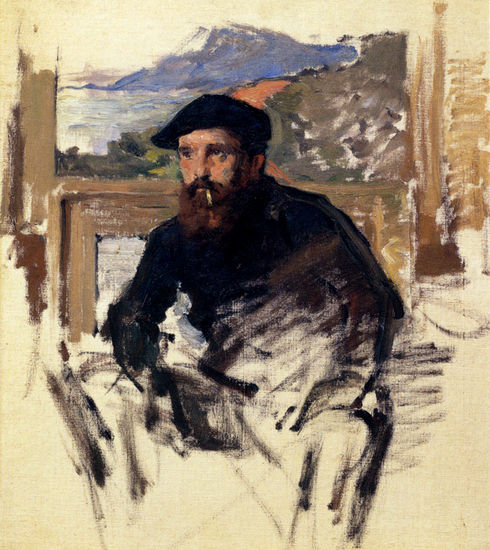 Self Portrait In His Atelier 