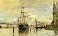 The Seine At Rouen 1872