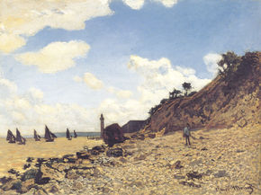 Beach at Honfleux