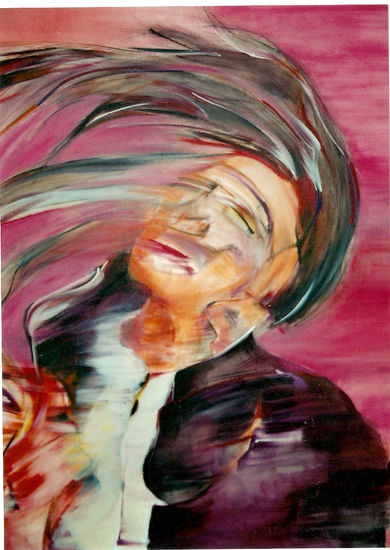 El viento II Acrylic Canvas Portrait