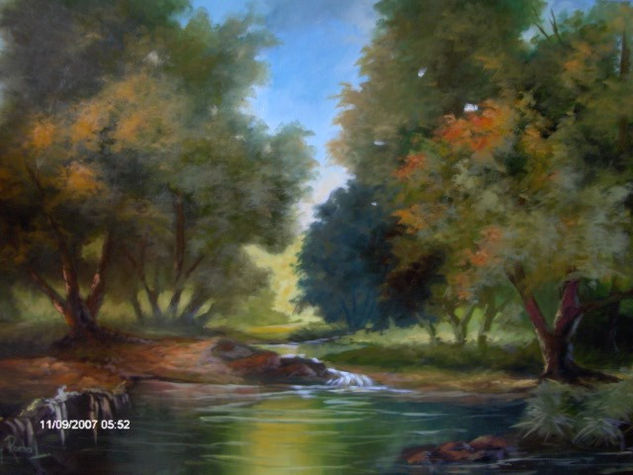 Arboleda Oil Canvas Landscaping