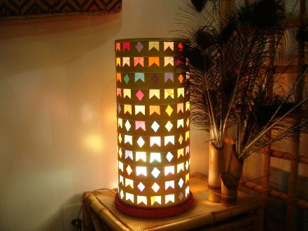 Luminária de mesa, são joão