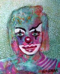 GREEN EYED CLOWN...