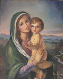 La Virgen y Jesus