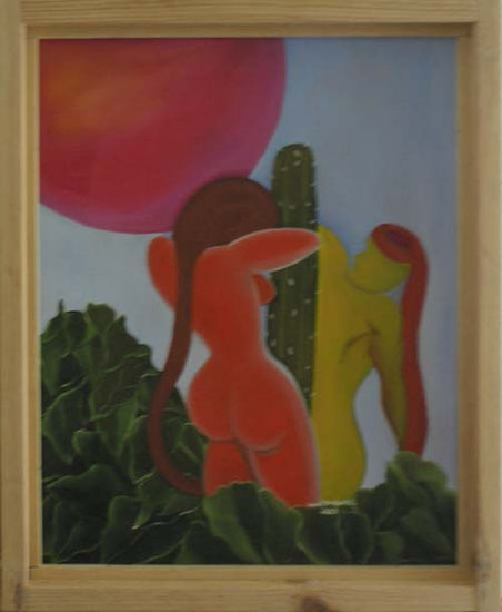 Complejo Amor Oil Panel Nude Paintings