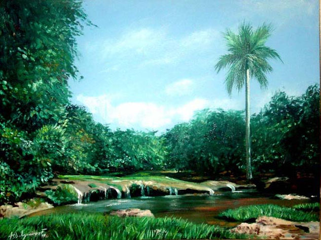 El Rio Oil Canvas Landscaping